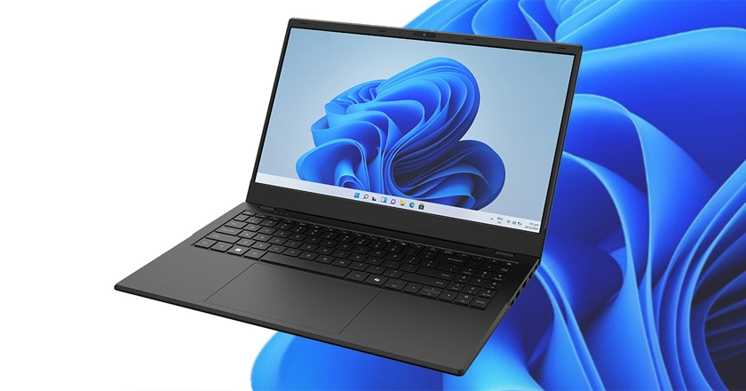 techbite pix 2 15.6 laptop na tle animacji z tapety