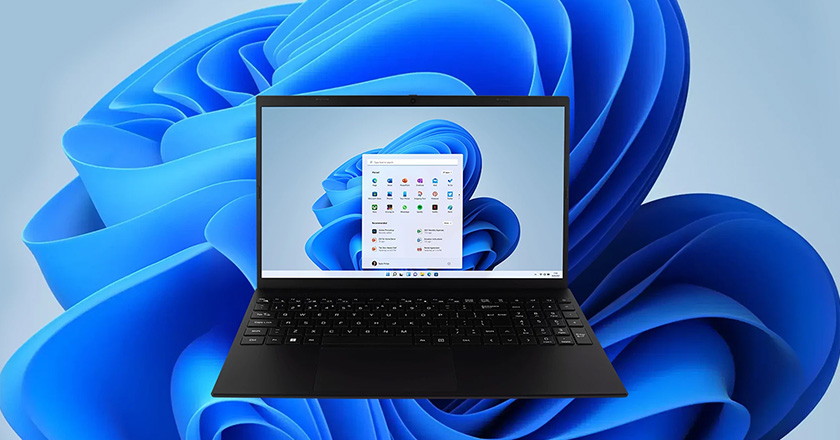 laptop techbite ZIN 5 z windowsem